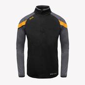 KCS Zola Quarter Zip Top - Black /  Graphite / Gold image