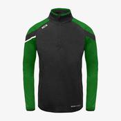 KCS Zola Quarter Zip Top - Black / Green / White image