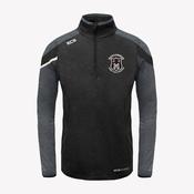 Roscommon Town FC KCS Zola Quarter Zip Top - Black / Graphite / White image