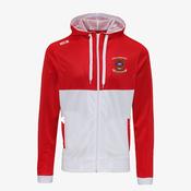 Ballina Stephenites GAA KCS Retro Zoodie - Fire Red / Artic White image