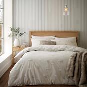 Catherine Lansfield Natural Brushed Cotton Sheep Duvet Set