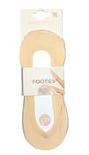 Marie Claire Luxury Footies- Natural 2 Pair Pack