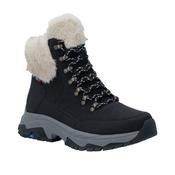 Rieker Ladies Black Suede Leather Waterproof Boots image