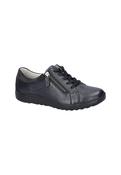 Waldlaufer Ladies Navy Leather Shoes image