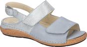Waldlaufer Ladies Sky Blue Leather Sandals