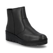 Rieker Ladies Black Leather Boots image