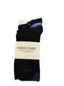 Marie Claire Natural Bamboo Comfort Top Socks- 3 Pair Pack