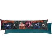 Home Is Where The Cat Is Draught Excluder Multicolour
