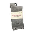 Marie Claire Natural Bamboo Comfort Top Socks- 2 Pair Pack