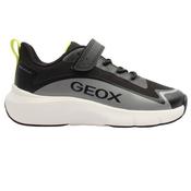 Geox Black and Grey Water-Repellent Sneakers image