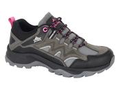 Ladies Grey Waterproof Walking Shoes