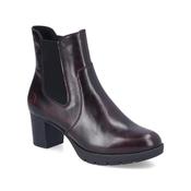 Rieker Ladies Wine Ankle Boots