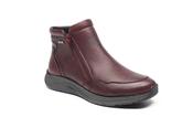 G-Comfort Ladies Waterproof Burgundy Yak Leather Boots image