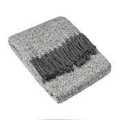 Weaver Grey Herringbone Throw image