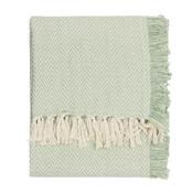 Wisley Woven Outdoor Throw Leaf