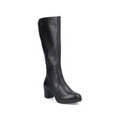 Rieker Ladies Black Leather Boots image