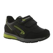 Pablosky Torello Ceniza Leather Black and Green Runners image