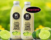 Keeling Juices Fresh Lime Juice Unpulped 1Litre