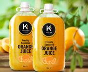 Keeling Juices Freshly Squeezed Orange Juice 5Litre image