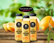 Keeling Juices Fresh Orange Juice 250ml x8 image