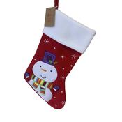 Luxury Snowman  Stocking image