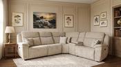 Ruby powered modular Corner Sofa