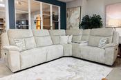 Ruby powered modular Corner Sofa