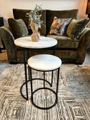 Sabina Black Frame Nest Of Tables image
