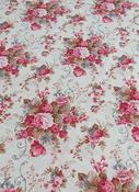 Cretona Med Fucsia