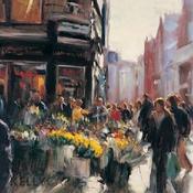Flower Display Grafton Street ~ Norman Teeling