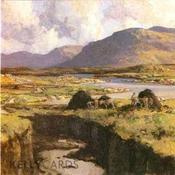 Turf Harvest The Rosses Donegal ~ James Humbert Craig