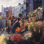The Flower Sellers Grafton Street ~ Norman Teeling