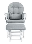 babylo milan glider chair and footstool