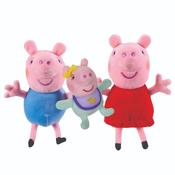 Peppa Pig Peppa, George &amp; Evie Soft Toy 3 Pack