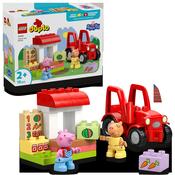 Lego Duplo Peppa Pig Tractor And Market Toy 10468 image