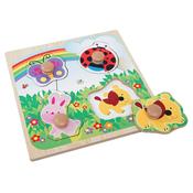 Easy Grab Wooden Animal Puzzle Assortment image