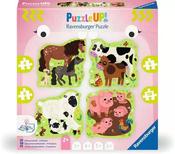 Ravensburger Children’s Puzzle Puzzle Up - Farm Animals - 4 + 6 + 8 + 10 Pieces Puzzle image