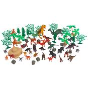 Dinosaur Figures And Accessories Set 60 Piece image
