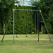 3 Unit Metal Swing Set image