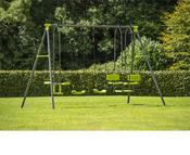 4 Unit Metal Swing Set image