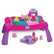 Mega Bloks Build 'N Learn Table Pink image