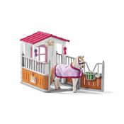 Schleich Horse Club Horse Stall With Lusitano Mare Set image