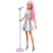 Barbie Careers Pop Star Doll With Microphone image