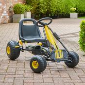 Go Racing Go Kart Black And Yellow image