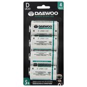 Daewoo Alkaline D 4 Pack Batteries image