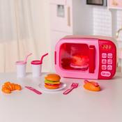Kitchen Corner Microwave Playset Pink image