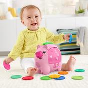 Fisher-Price Laugh &amp; Learn Count &amp; Rumble Piggy Bank Activity Toy