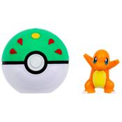 Pokémon Clip 'N' Go Friend Ball And Charmander Battle Figure image