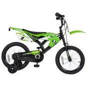 16 Inch Moto X Motocross-Style Bike Green image