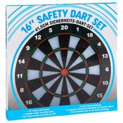 16 Inch Safety Dartboard With 6 Safety Darts